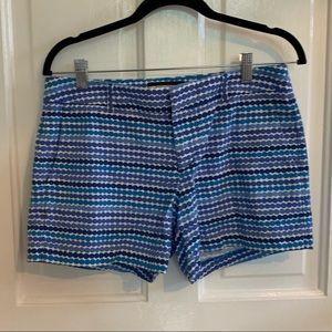 Banana Republic Marimekko Blue dot print short